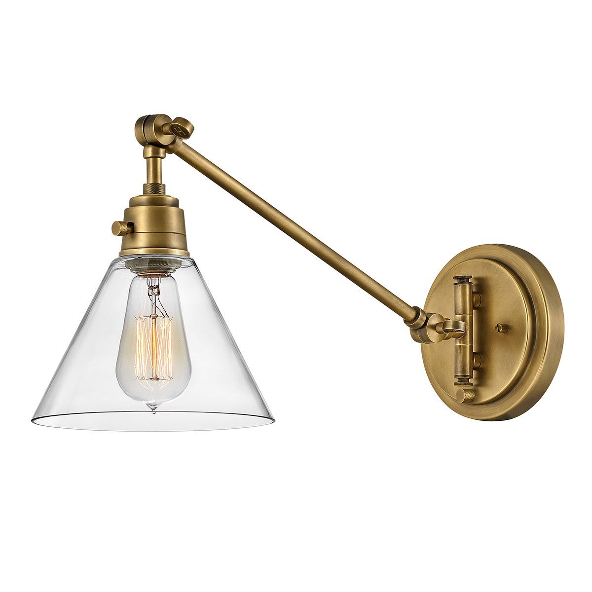 Hinkley Lighting-Arti-HK-ARTI-1W-HB-CG-ELSHK-ARTI-1W-HB-CG