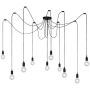 Lucide FIX 08408/10/30 Suspension lumineuse 10x60w/e27 ip20