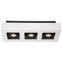 Lucide XIRAX 09119/16/31 Opbouwspot 3x5w/gu10 2200k 320lm ip20