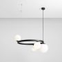 Aldex GARDA 1099L1_R Hanglamp 3x40W/E14+1x60W/E27
