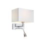 Markslojd SAVOY 106307 Wandlamp 2x60W/E27/ + LED 1x3W 485LM IP20
