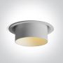 One Light Recessed Spots 10105Y/W Spot encastré 1x10W/GU10 IP20