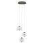 Nowodvorski LUNARI 11982 Hanglamp 3x23W/LED 3000K 1000lm IP20