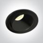 One Light Recessed Spots 11106PK/B/W Spot encastré 1x8W/LED 3000K 850lm IP54