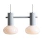 Aldex FLO 2 GREY S 7000H22_S Hanglamp 2x10W/E14