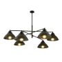Emibig MAVERICK 1211/6 Plafondlamp 6x15W/E27 IP20