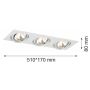 Argon OLIMP 1327 Inbouwspot 3x6W/G9 IP20