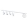 Emibig BASTER 1315/5 Plafondlamp 4x8W/GU10|1x10W/E14 IP20