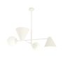 Emibig HERMES 1348/4 Lampe de plafond 4x10W/E14 IP20