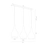 Argon SANTANA 1408 Hanglamp 3x15W/E27 IP20