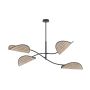 Emibig LOTUS 1463/4 Lampe de plafond 4x10W/E14 IP20