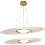 Altavola Design Eclipse LA116/P2_97_3k_gold Hanglamp 2x48W/LED 3000K 2880lm IP20