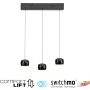 Paul Neuhaus BALLINI 15261-18 Hanglamp 3x22W/LED 3000k 2400lm ip20