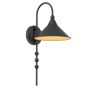 Cosmolight ASHFORD W01531BK Wandlamp 1x40W/E27 ip20
