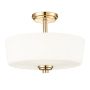 Cosmolight ASPEN C03354AU Plafondlamp 3x40W/E27 ip20