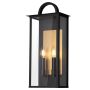 Cosmolight MALIBU W02548BK Applique murale 2x25W/E14 IP23