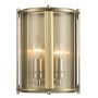 Cosmolight NEW YORK W02194BR Wandlamp 2x40W/E14 ip20