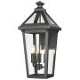 Cosmolight ZURICH W03616BK Wandlamp 3x40W/E14 IP23