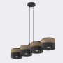 Emibig KARBON 1653/4 Suspension lumineuse 4x15W/E27 IP20