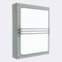 Norlys NORDKAPP 1620AL Wandlamp 1x10W/LED 3000K 1100LM IP65
