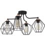TK Lighting GALAXY 1645 Lampe de plafond 4x60W/E27