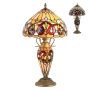 Prezent TIFFANY XXI. 1706 Tafellamp 2x60W/E27|1x7W/E14 IP20