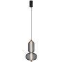 Italux Marco PND-84283-2-BK Hanglamp 1x10W/LED 3000K 590lm IP20