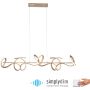 Paul Neuhaus CURLS 19033-60 Hanglamp 4x45W/LED 3000k 5320lm ip20