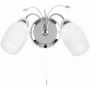 Endon MEADOW 2007-2WBCH Wandlamp 2x40W/E14 IP20