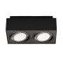 Zuma Line BOXY 20075-BK Opbouwspot 2x15W/GU10