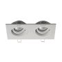 Zuma Line CHUCK 20068-WH Inbouwspot 2x50W/GU10