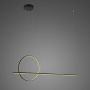 Altavola Design Linea No.2 LA087/PX120_40_3k_39W_black Suspension lumineuse 2x39W/LED 3000K 2350lm IP44