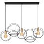 Lucide CIRCLE 21425/03/30 Hanglamp 3x40w/e27 ip20