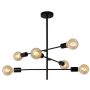 Lucide LESTER 21119/06/30 Lampe de plafond 6x60w/e27 ip20