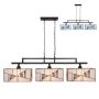Prezent TIFFANY XV. 216 Suspension lumineuse 3x60W/E27 IP20