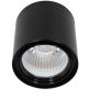Italux Luna Black 3800LM WG-706R/BK-WW/70 Opbouwspot 1x40W/LED 3000K 3800lm IP20
