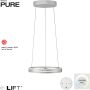 Paul Neuhaus PURE E-LOOP 2550-95 Hanglamp 2x50W/LED 2700-5000k 4100lm ip20