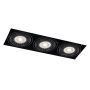Antigo Komoro 3310 Inbouwspot 3x15W/Gu10 IP20