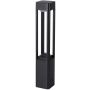 Italux Nutri OFL-22982-L-BK Vloerlamp 1x10W/LED 3000K 430lm IP54