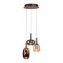 Paul Neuhaus IRIDES 2679-70 Suspension lumineuse 3x9W/LED 3000K 600lm IP20