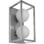 Italux Daisy MB-BR4367-W2 CH Applique murale 2x4W/G9 IP20