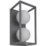 Italux Daisy MB-BR4367-W2 GR Wandlamp 2x4W/G9 IP20