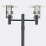 Norlys STOCKHOLM 283B Straatlantaarn 2x9W/E27 IP54