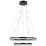 Italux Barlo PND-34526-2L-BK Hanglamp 2x36W/LED 3000K/4000K/6000K 3100lm IP20