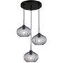 Italux Pansol PND-2940-3AS-BK-SG2 Hanglamp 3x40W/E27 IP20
