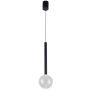 Italux Alinos PND-24019-1A-BK Hanglamp 1x6W/LED 3000K 200lm IP20