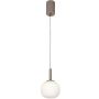 Italux Montes PND-02217-1-BRO Suspension lumineuse 1x6W/LED 3000K/4000K/6000K 650lm IP20