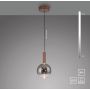Paul Neuhaus BOWL 2284-23 Hanglamp 1x7,4W/LED 2700k 300lm ip20