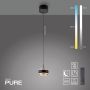 Paul Neuhaus PURE FALLING RINGS 2503-18 Suspension lumineuse 1x8W/LED 2200-5000k 310lm ip20
