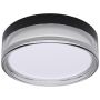 Italux Rilta PLF-73527-S-BK Lampe de plafond 1x18W/LED IP65